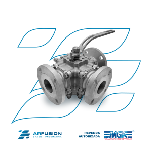 Válvula de Esfera Direcional Multivias Flange MGA 150 / 300 / DIN