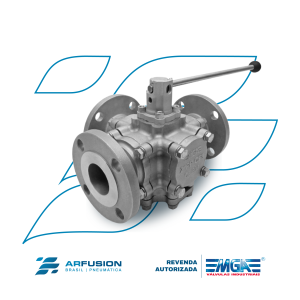Válvula de Esfera Direcional Multivias 180° Flange 150 / 300 / DIN