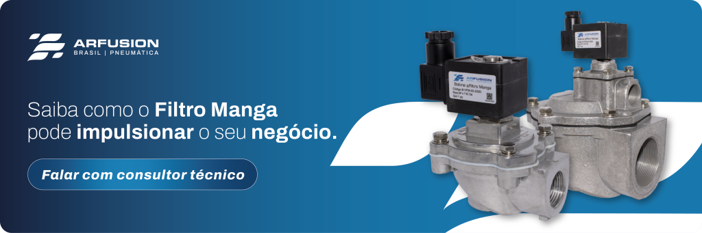 Filtro Manga na Indústria: Como a Automação Pneumática Garante Ar Limpo e Alta Eficiência